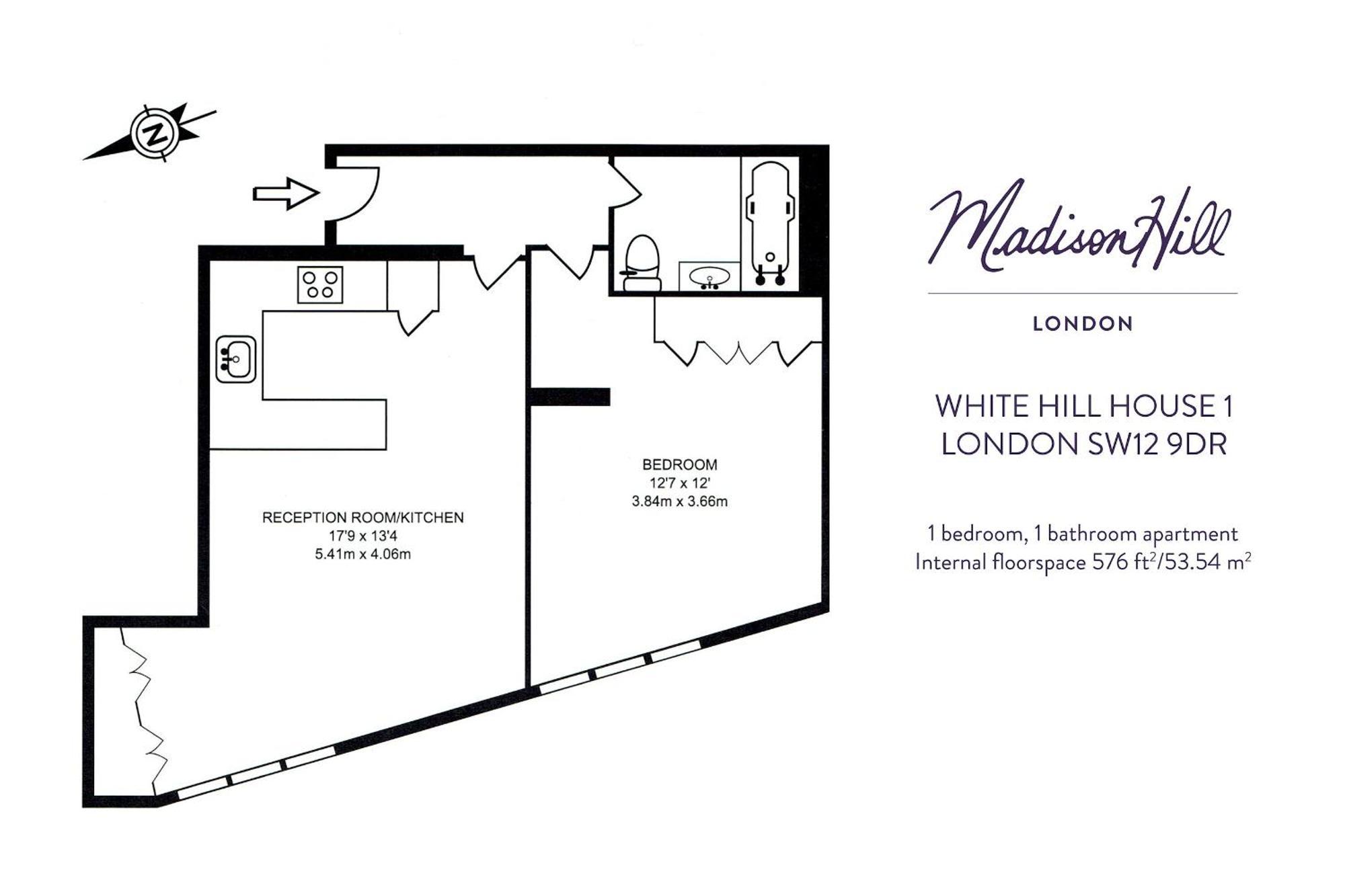 Madison Hill - White Hill House 1 - 1 Bedroom Flat ลอนดอน ภายนอก รูปภาพ
